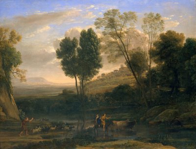 Nascer do sol, c.1646-47 de Claude Lorrain