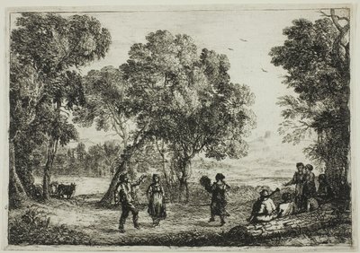 A Dança Country de Claude Lorrain