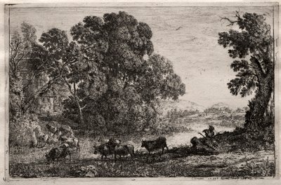 O Cowherd, 1606. de Claude Lorrain