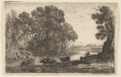 O Cowherd, 1636. de Claude Lorrain