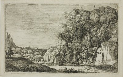 A fuga para o Egito de Claude Lorrain
