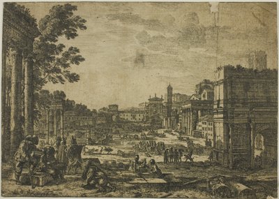 O Fórum Romano de Claude Lorrain