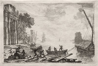 O por do sol, 1634. de Claude Lorrain