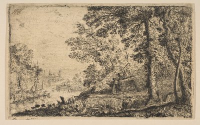 A Visão, ca. 1630 de Claude Lorrain