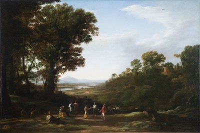Aldeões a dançar de Claude Lorrain