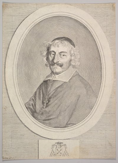 Alphonse III Delbène, bispo de Orléans. de Claude Mellan