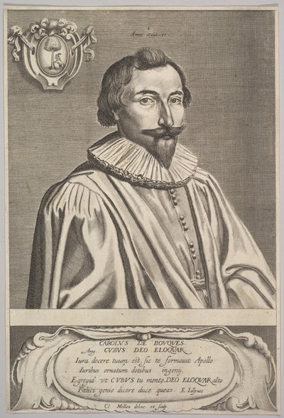 Charles de Bouques. de Claude Mellan