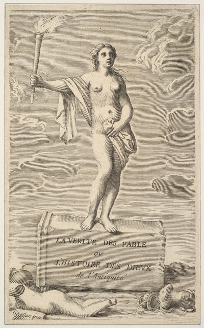 Figura feminina. de Claude Mellan
