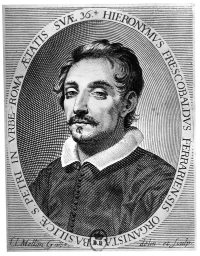 Girolamo Frescobaldi 1583 - 1643 era um músico de Ferrara de Claude Mellan