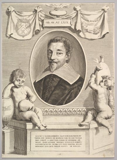 Jean Habert de Montmor, 1640. de Claude Mellan