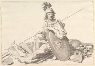 Minerva. de Claude Mellan