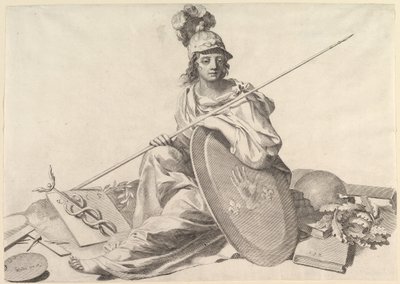 Minerva. de Claude Mellan