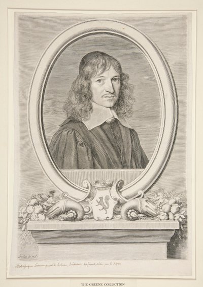 Nicholas Fouquet, Visconde de Melun e de Vaux (1615-1680) de Claude Mellan