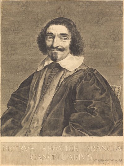 Pierre Séguier de Claude Mellan