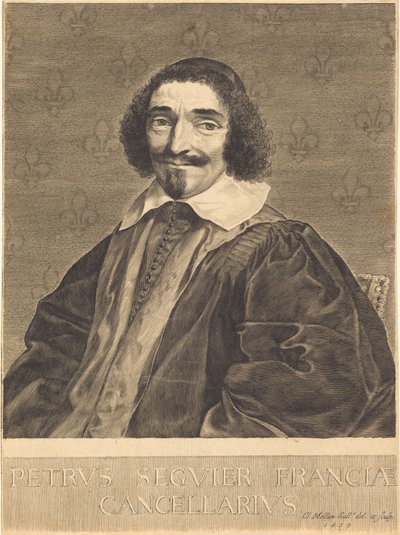 Pierre Séguier de Claude Mellan