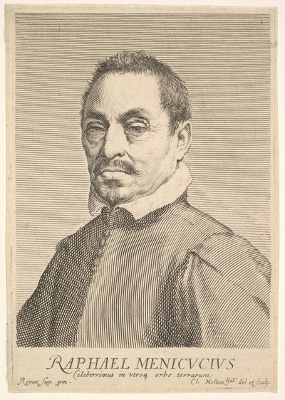 Raffaello Menicucci. de Claude Mellan