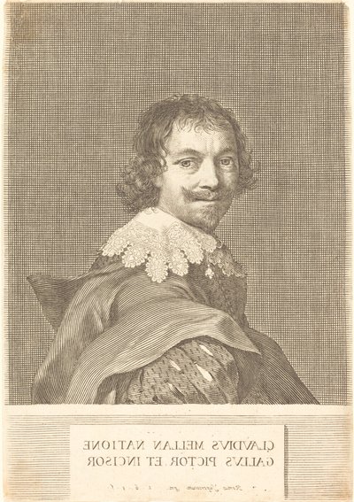 Auto-retrato de Claude Mellan