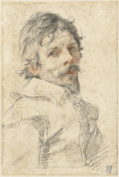Auto-retrato, c. 1640. de Claude Mellan