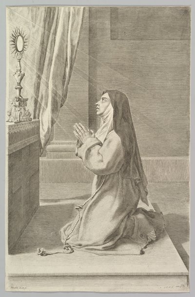 St. Claire, 1667. de Claude Mellan
