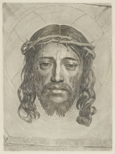 O sudário de Claude Mellan