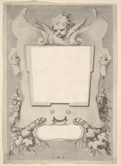 Página de título: Bentivoglio, Della Guerra di Fiandra, 1632. de Claude Mellan