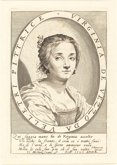 Virgínia da Vezzo de Claude Mellan