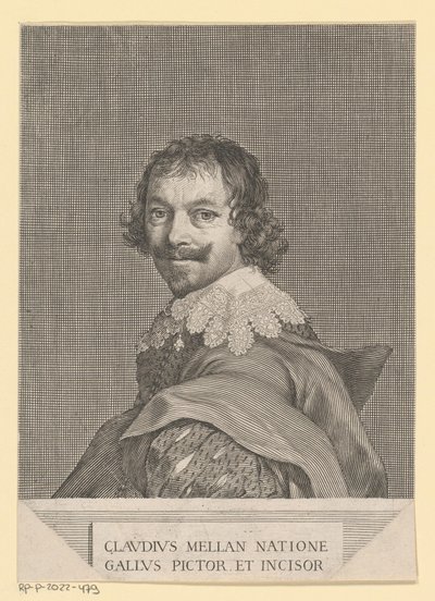 Autorretrato de Claude Mellan