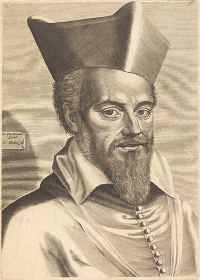 Nicolas Coeffeau de Claude Mellan after Daniel Dumonstier