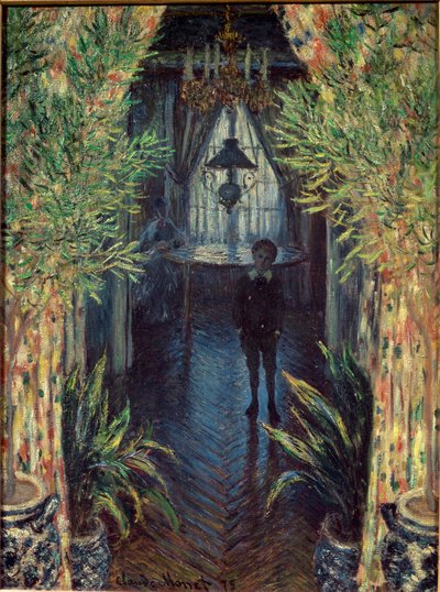 Um canto de um apartamento de Claude Monet