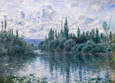 Braço do Sena perto de Vetheuil, c. 1878 (óleo sobre tela) de Claude Monet