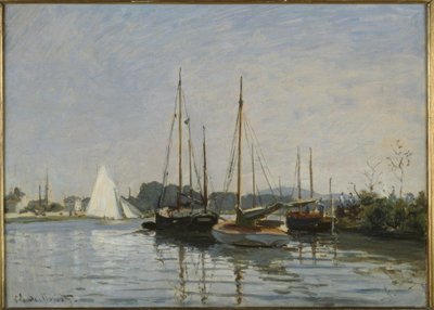 Barcos de recreio, Argenteuil de Claude Monet