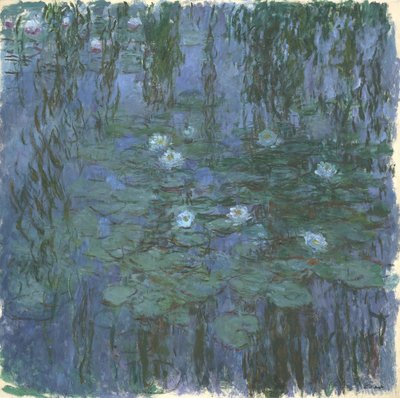 Ninfas Azuis de Claude Monet