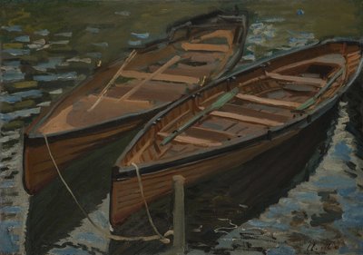 Barcos de Claude Monet