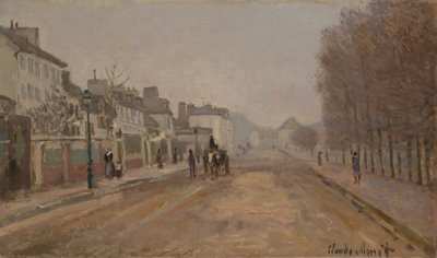 Boulevard Héloise, Argenteuil de Claude Monet