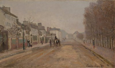 Boulevard H?loise, Argenteuil de Claude Monet