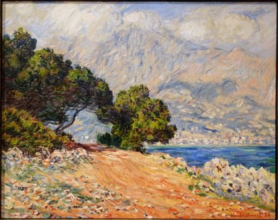 Cap Martin, perto de Menton de Claude Monet