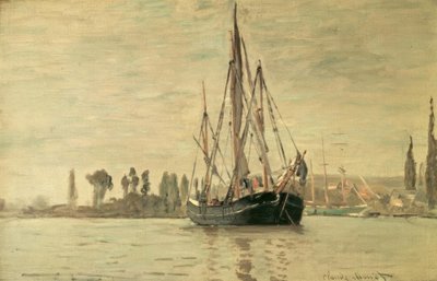 Caçado à âncora (Rouen) de Claude Monet