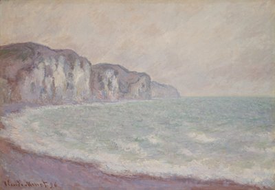 Penhasco em Pourville de Claude Monet