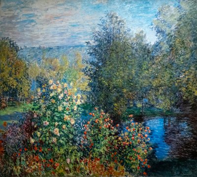 Canto do jardim em Montgeron de Claude Monet