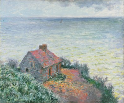 Estância aduaneira de Dieppe, 1882 de Claude Monet