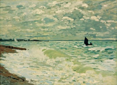 O mar em Sainte-Adresse de Claude Monet