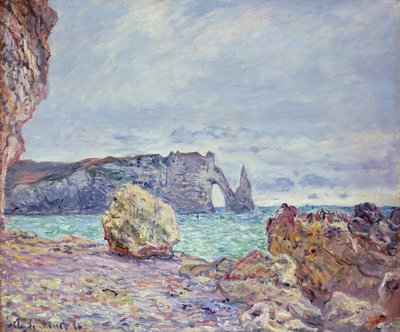 Etretat, a praia e a Porte d