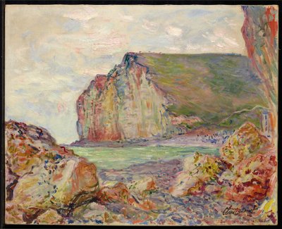 Penhascos de Petites-Dalles, 1884 de Claude Monet