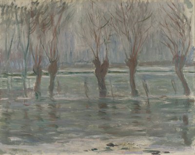 Águas de inundação, 1896 de Claude Monet