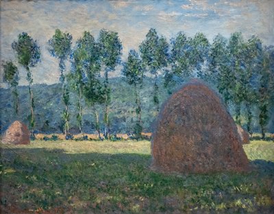 Palheiro perto de Giverny de Claude Monet