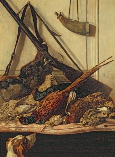 Troféus de Caça, 1862 de Claude Monet