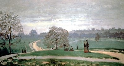 Hyde Park, Londres, 1871 de Claude Monet