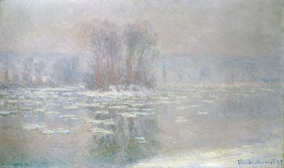 Gelo em Bennecourt, 1898 de Claude Monet