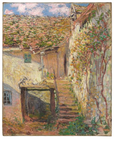 A Escadaria, 1878 de Claude Monet
