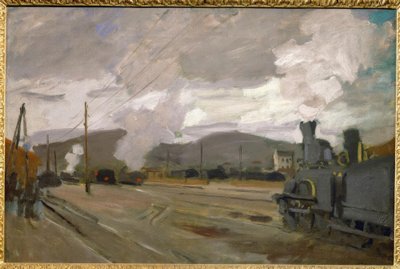 A Gare d&39;Argenteuil de Claude Monet